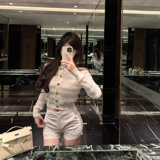 高級百搭小香風短款外套
