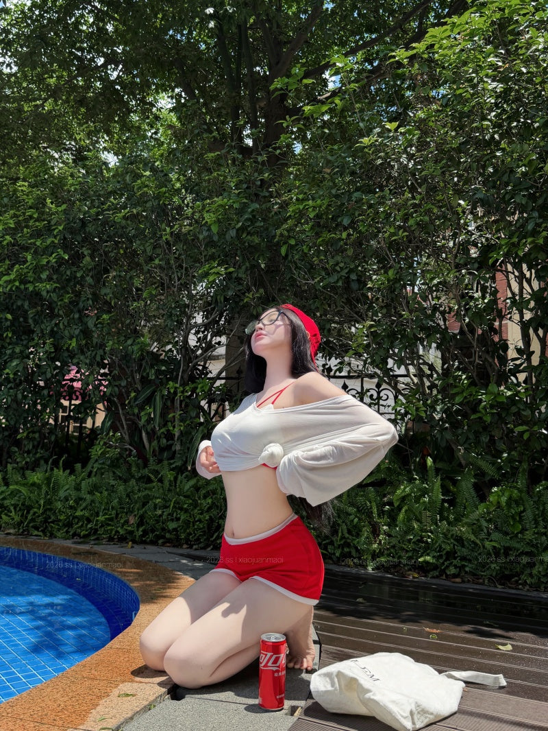 活力百搭寬鬆防曬三件套