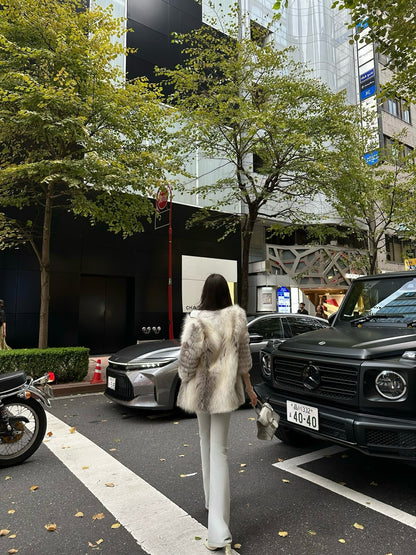 復古淺藍微喇叭牛仔褲