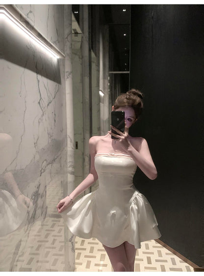 華麗抹胸蝴蝶結洋裝🎀