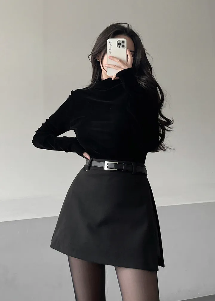 💕現貨秒出🍓韓版chic西裝半身短裙單品