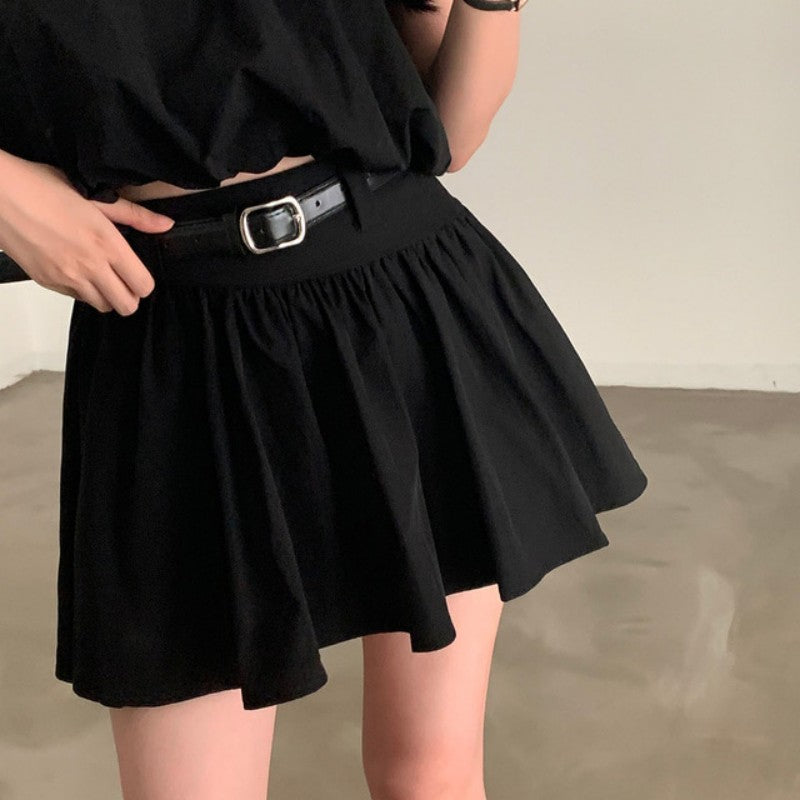 💕現貨秒出🍓韓系chic時尚背心高腰翻領兩件套