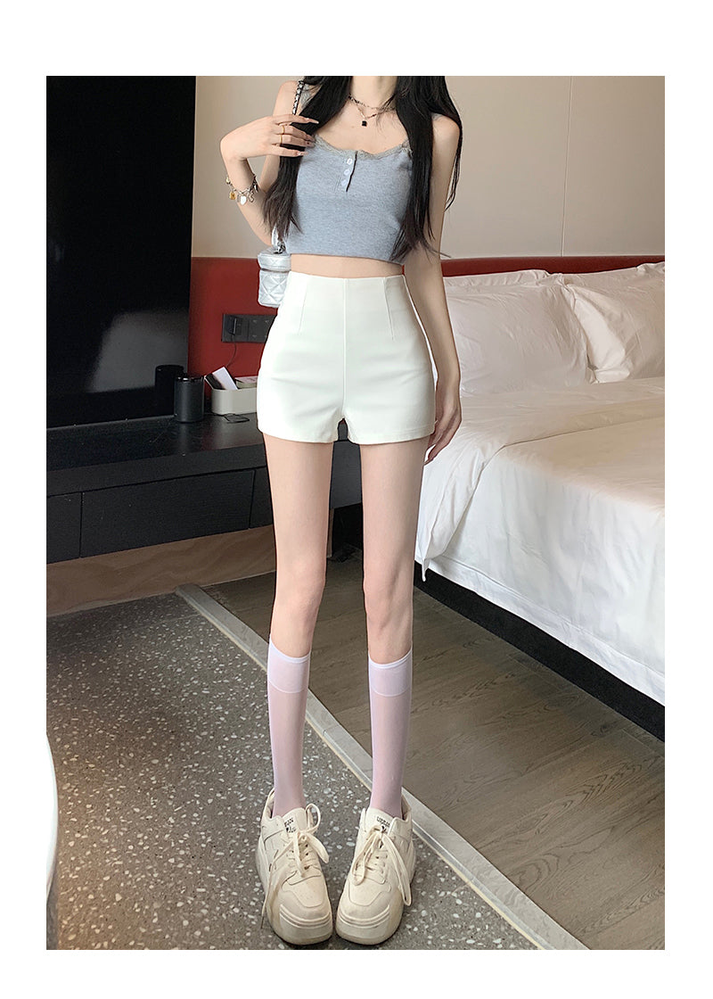 ✅辣妹必備高腰顯瘦西裝短褲💓