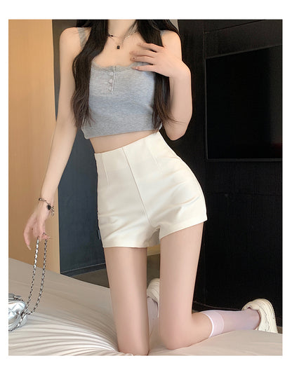 ✅辣妹必備高腰顯瘦西裝短褲💓