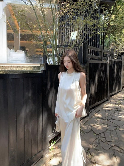 夏季休閒氣質ootd兩件套