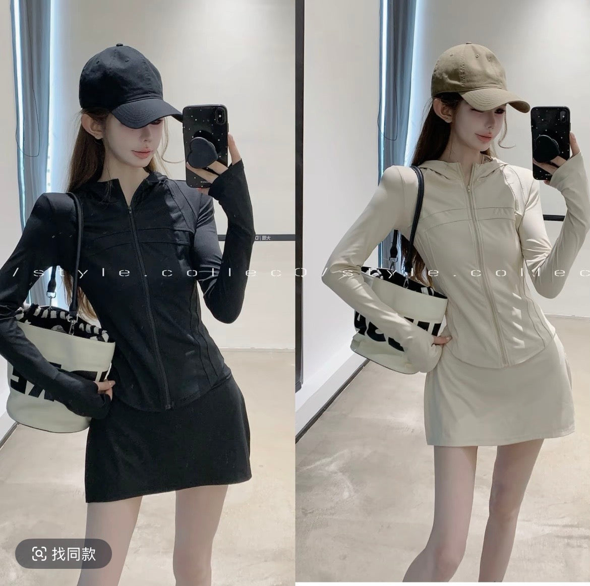 🕶️夏日高級防曬外套&短裙兩件套☀️