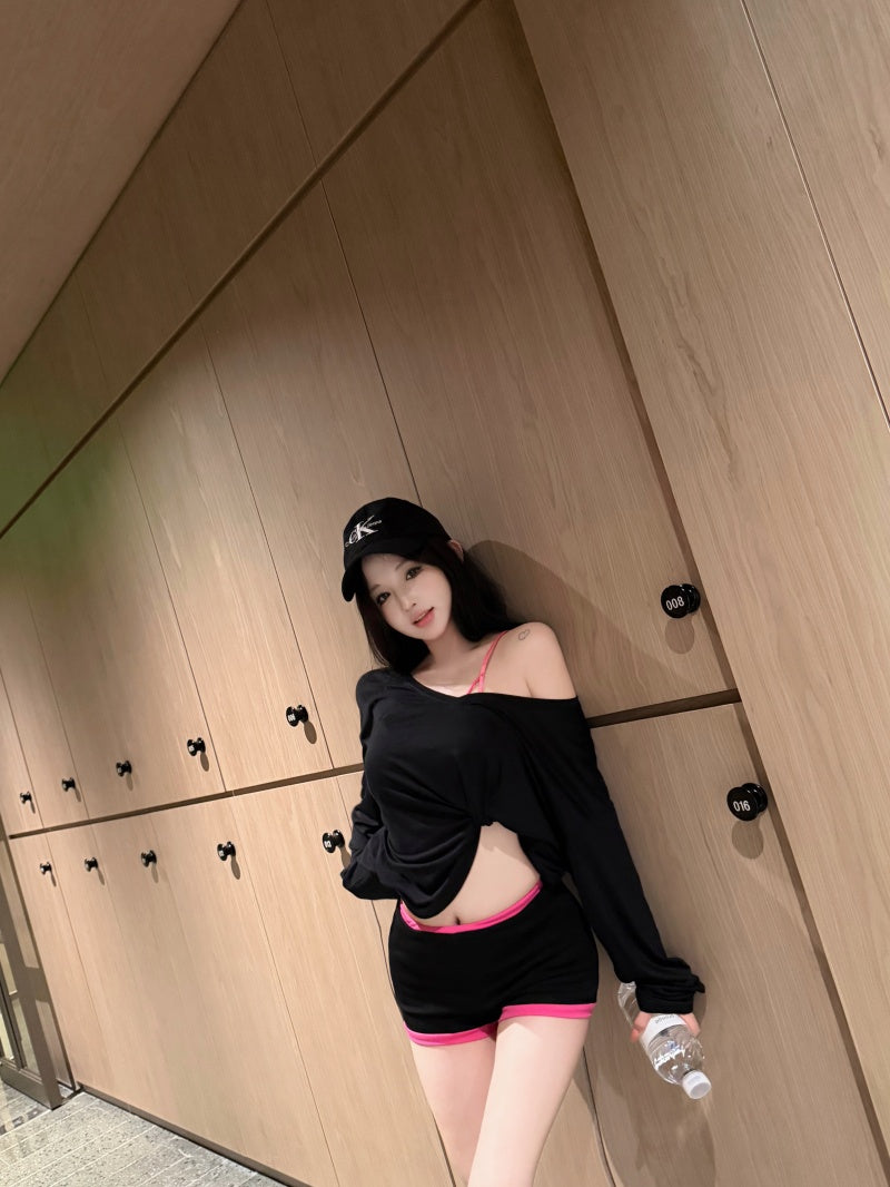 活力百搭寬鬆防曬三件套