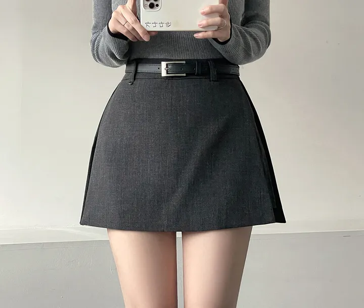 💕現貨秒出🍓韓版chic西裝半身短裙單品