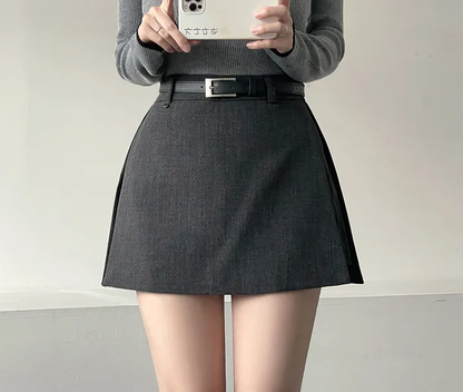 💕現貨秒出🍓韓版chic西裝半身短裙單品