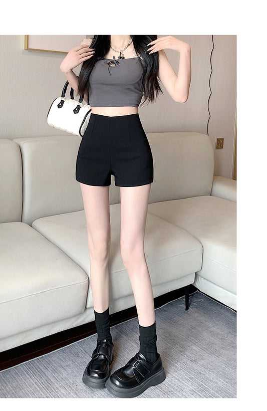 ✅辣妹必備高腰顯瘦西裝短褲💓