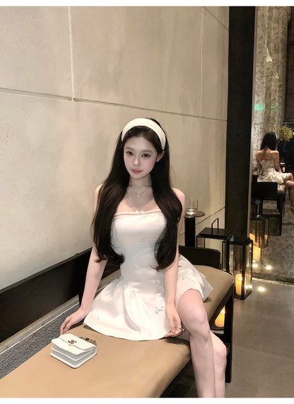 華麗抹胸蝴蝶結洋裝🎀