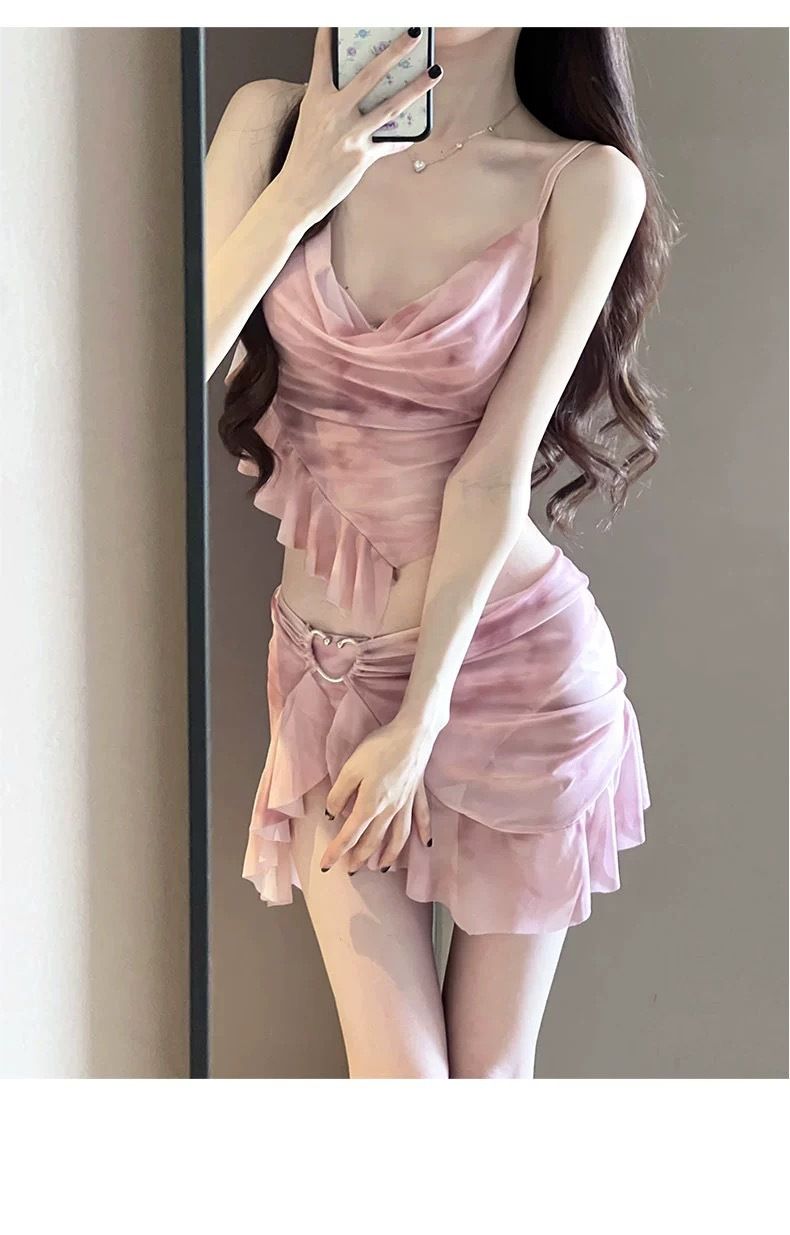 夏季多巴胺海灘三件套泳裝