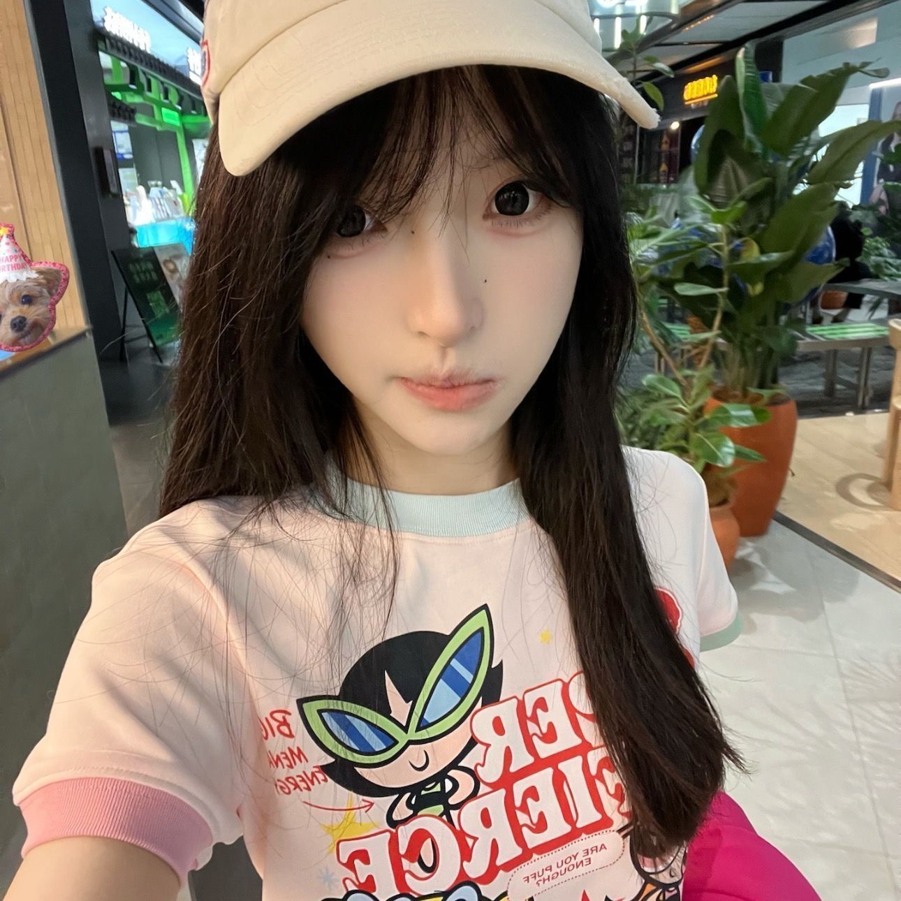 可愛卡通翻玩日常上衣