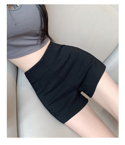 ✅辣妹必備高腰顯瘦西裝短褲💓