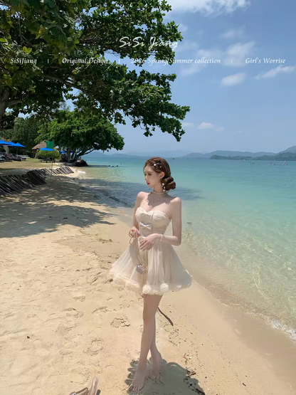 溫柔軟糯香甜蝴蝶結禮服