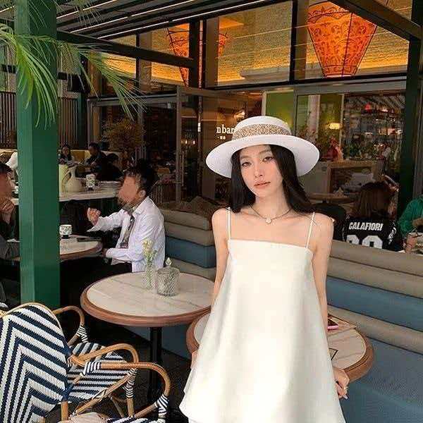 韓系chic高級感吊帶短褲套裝