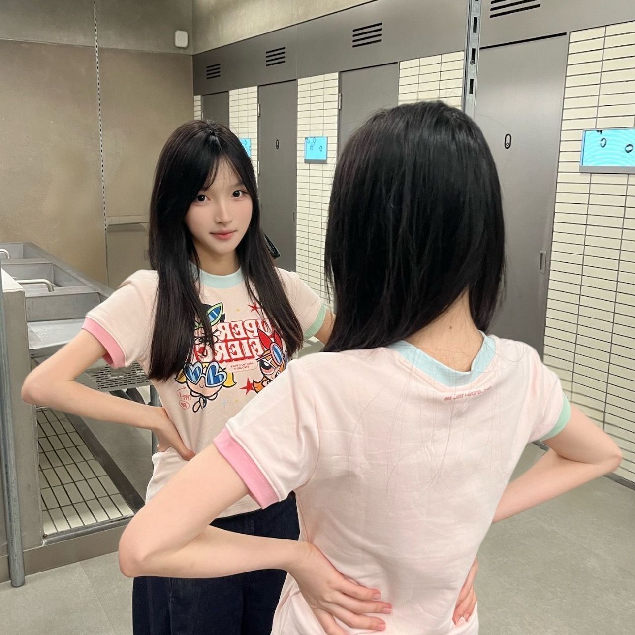 可愛卡通翻玩日常上衣