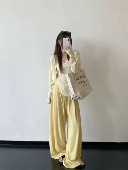 鬆弛感時尚氛圍百搭休閒三件套