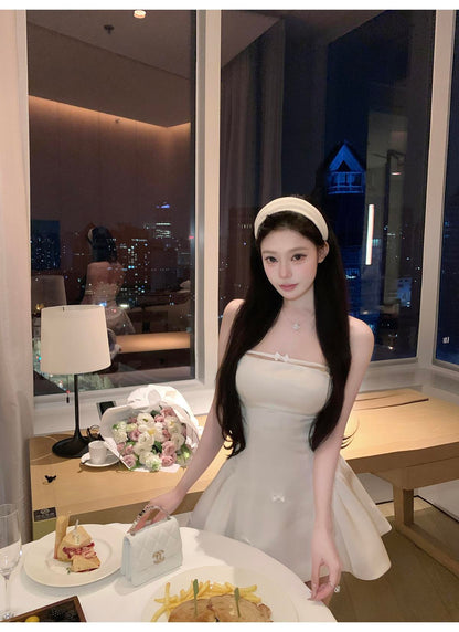 華麗抹胸蝴蝶結洋裝🎀