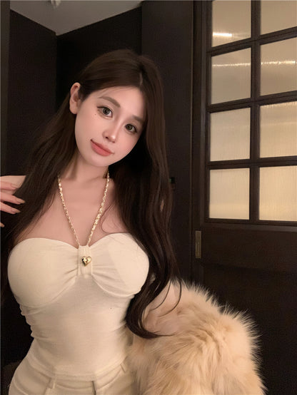 性感抹胸帶吊背心
