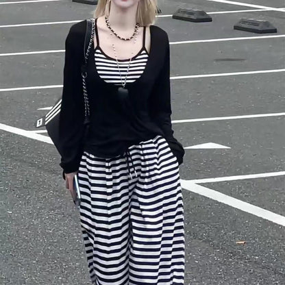 美式純御辣妹休閒三件套