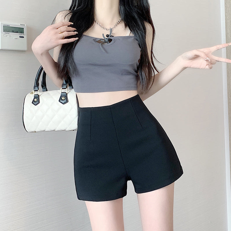 ✅辣妹必備高腰顯瘦西裝短褲💓