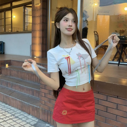 可愛動物打啾啾短袖上衣