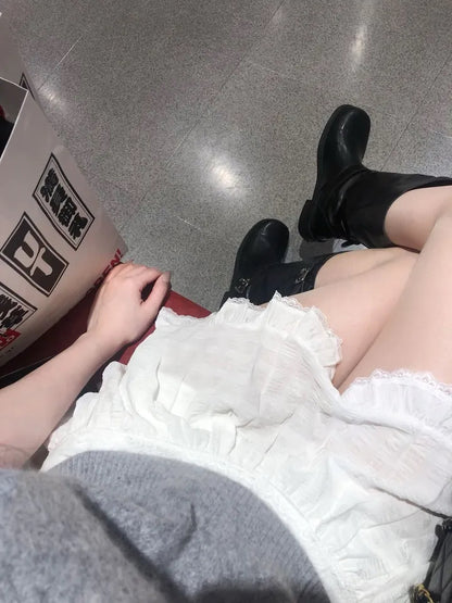 高級顯瘦可愛公主澎澎短裙😘
